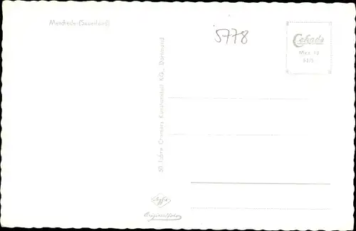 Ak Meschede im Sauerland, Panorama