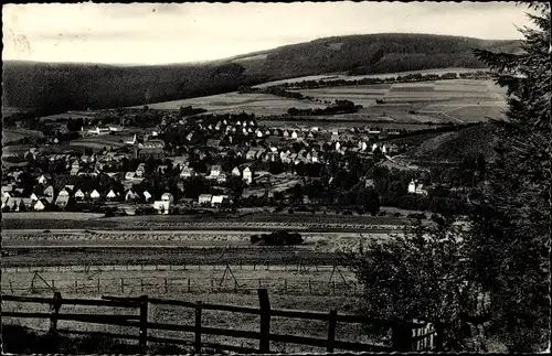Ak Olsberg im Sauerland, Panorama vom Ort