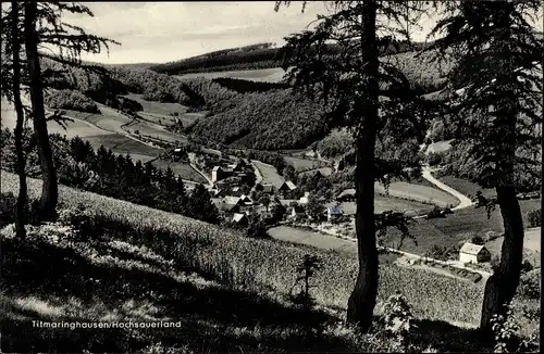 Ak Titmaringhausen Medebach im Sauerland, Panorama