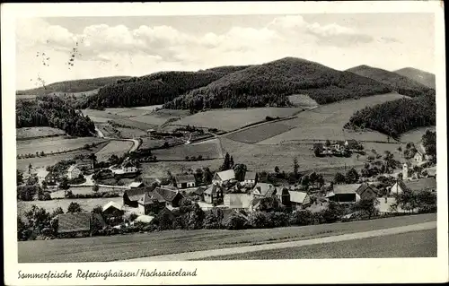 Ak Referinghausen Medebach im Sauerland, Panorama vom Ort