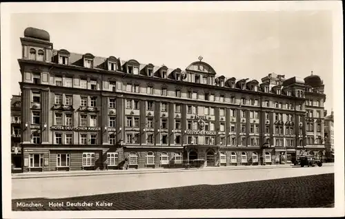 Ak München Bayern, Hotel Deutscher Kaiser