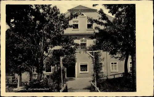 Ak Obersteina Steina Sachsen, Gasthaus und Bäckerei Zur Windmühle