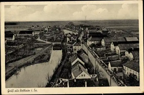 Ak Zeithain in Sachsen, Panorama