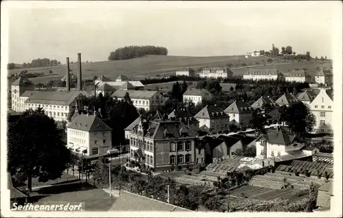 Ak Seifhennersdorf in der Oberlausitz Sachsen, Teilansicht