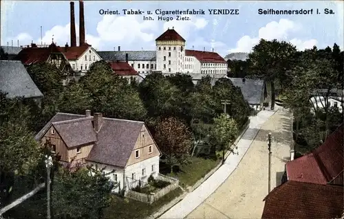 Ak Seifhennersdorf Sachsen, Tabak und Zigarettenfabrik Yenidze, Inh. Hugo Zietz