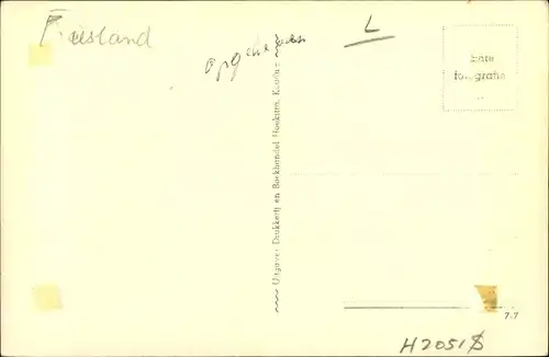 Ak Koudum Friesland Niederlande, Gemeentehuis