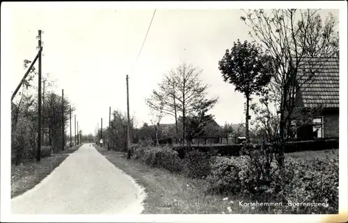 Ak Kortehemmen Friesland, Boerenstreek, Ortspartie