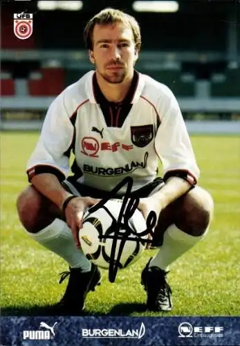 Sammelbild Fußballspieler Roman Mählich, Autogramm, Nationalspieler, OFB