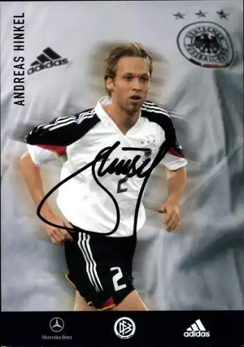 Ak Fußballspieler Andreas Hinkel, Autogramm, Deutsche Nationalmannschaft