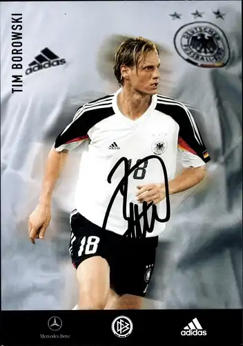 Ak Fußballspieler Tim Borowski, Autogramm, Deutsche Nationalmannschaft