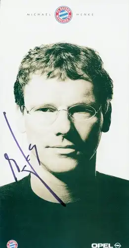 Ak Co-Trainer Michael Henke, FC Bayern München, Portrait, Autogramm