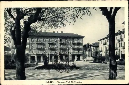 Ak Alba Piemonte, Piazza XX Settembre