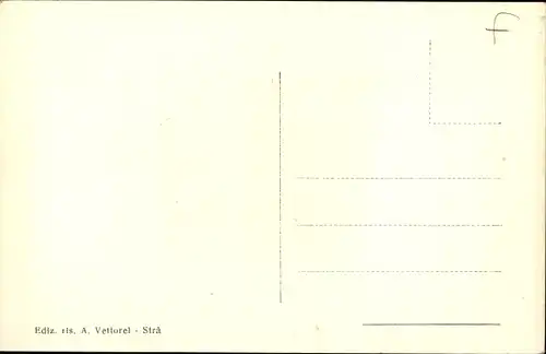 Ak Stra Veneto, Panorama der Ortschaft