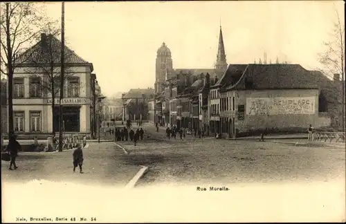 Ak Tournai Wallonien Hennegau, Rue Morelle