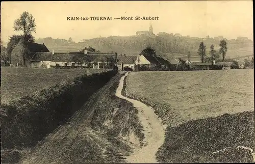 Ak Kain lez Tournai Wallonien Hennegau, Mont St. Aubert