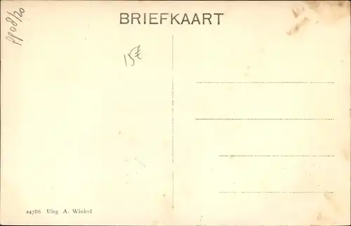 Ak Benningbroek Nordholland Niederlande, Kerkelaan