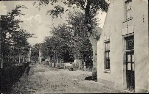 Ak Akersloot Nordholland Niederlande, Molenbuurt