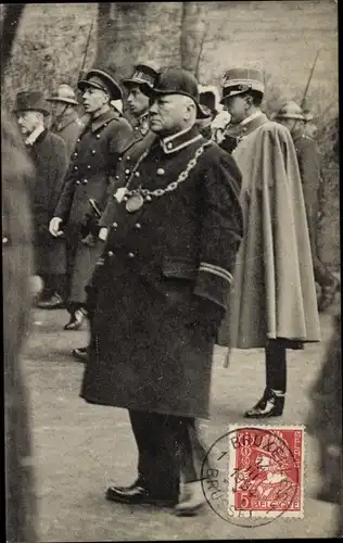 Ak Funerailles solennelles du Roi Albert 1er, 22.2.1934