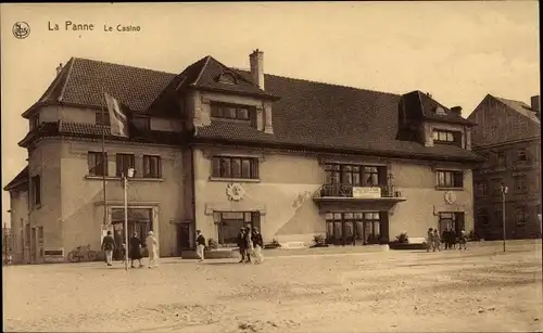 Ak La Panne De Panne Westflandern, Le Casino