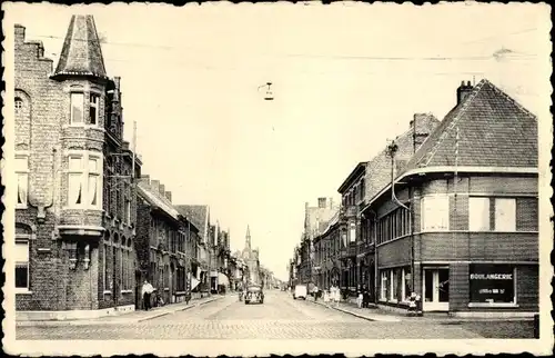 Ak Nieuport Nieuwpoort Westflandern, Langestraat