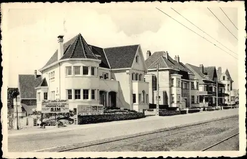 Ak  Koksijde Coxyde sur Mer Westflandern, Route Royale