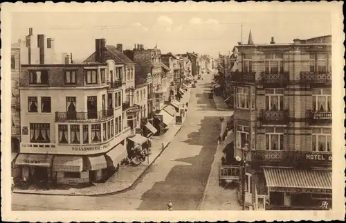 Ak Wenduine Wenduyne De Haan Westflandern, Kerkstraat