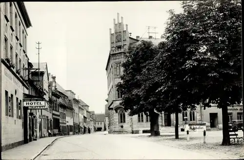 Foto Ak Triptis in Thüringen, Rathaus, Ratskeller, Hotel