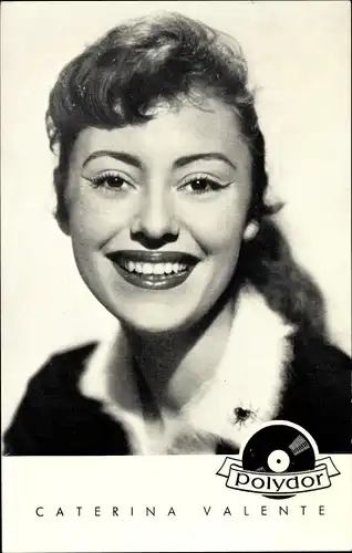 Ak Schauspielerin und Sängerin Caterina Valente, Polydor