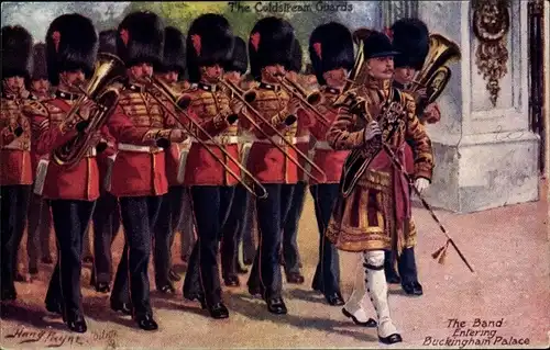 Künstler Ak Payne, Harry, The Band entering Buckingham Palace