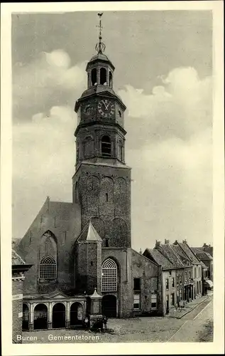 Ak Buren Gelderland Niederlande, Gemeentetoren