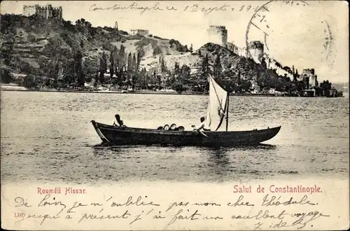 Ak Konstantinopel Istanbul Türkei, Rouméli Hissar