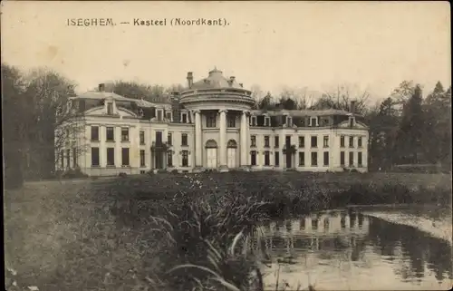 Ak Izegem Iseghem Westflandern, Kasteel