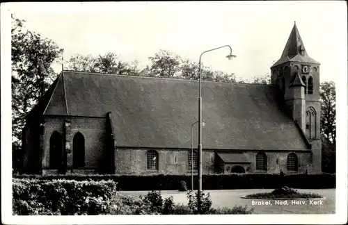 Ak Brakel Gelderland Niederlande, Ned. Herv. Kerk