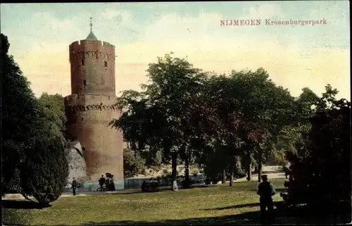 Ak Nijmegen Gelderland, Kronenburgerpark
