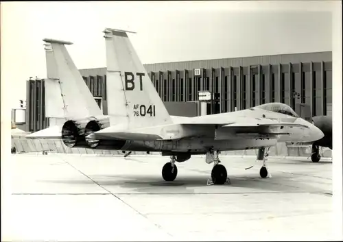 Foto Amerikanisches Militärflugzeug, McDonnell Douglas F 15, BT AF 76 041