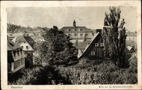 Ak Herrnhut in Sachsen, Berthelsdorfer Straße, Kirchensaal der Brüdergemeine