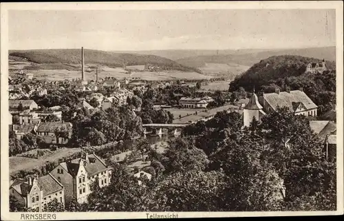 Ak Arnsberg im Sauerland Westfalen, Teilansicht