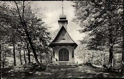 Ak Olsberg im Sauerland, Borbergkapelle