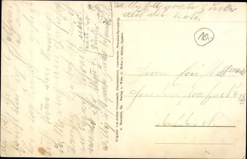 Ak Oppach in Sachsen, Blick auf Ortschaft