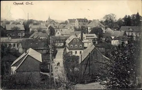 Ak Oppach in der Oberlausitz, Teilansicht