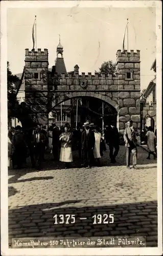 Foto Ak Pulsnitz Sachsen, Heimatfest 550 Jahrfeier der Stadt