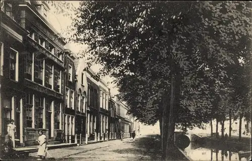 Ak Oud Beierland Beijerland Südholland, West-Voorstraat