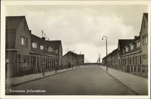 Ak Terneuzen Zeeland Niederlande, Julianastraat