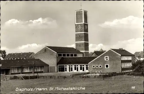 Ak Diepholz in Niedersachsen, St. Michaeliskirche