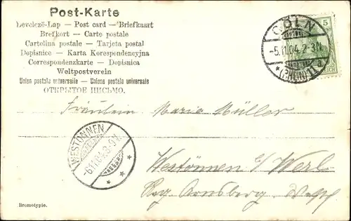 Ak Köln am Rhein, Opernhaus