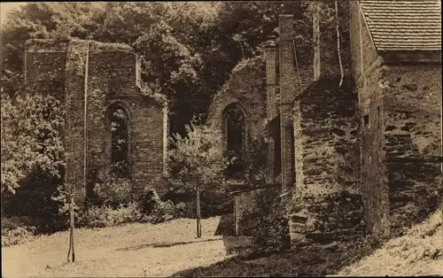 Ak Alt Zella Nossen in Sachsen, Klosterruinen Altzella, Kapelle der Heiligen Drei Könige