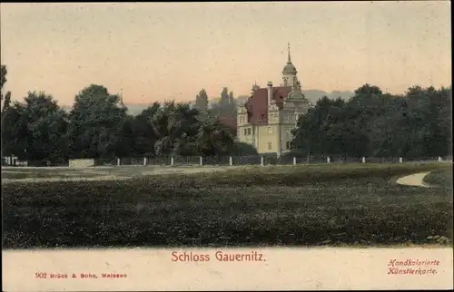 Ak Gauernitz Klipphausen in Sachsen, Schloss