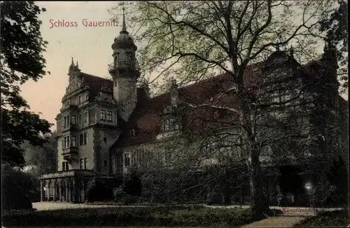 Ak Gauernitz Klipphausen in Sachsen, Schloss