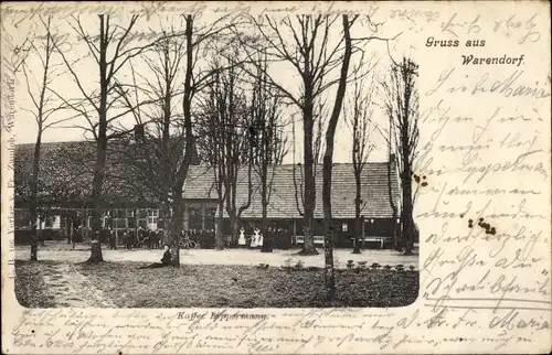 Ak Warendorf im Münsterland, Kaffee Lippermann