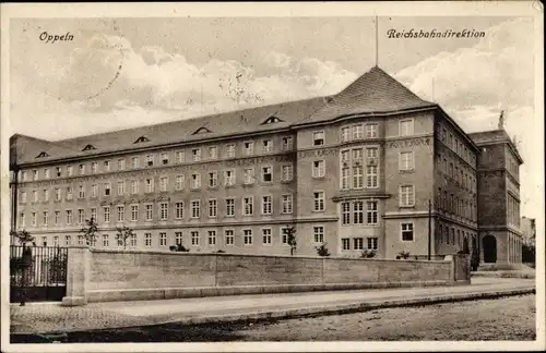 Ak Opole Oppeln Schlesien, Reichsbahndirektion